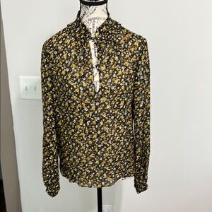 Floral Long Sleeve Blouse